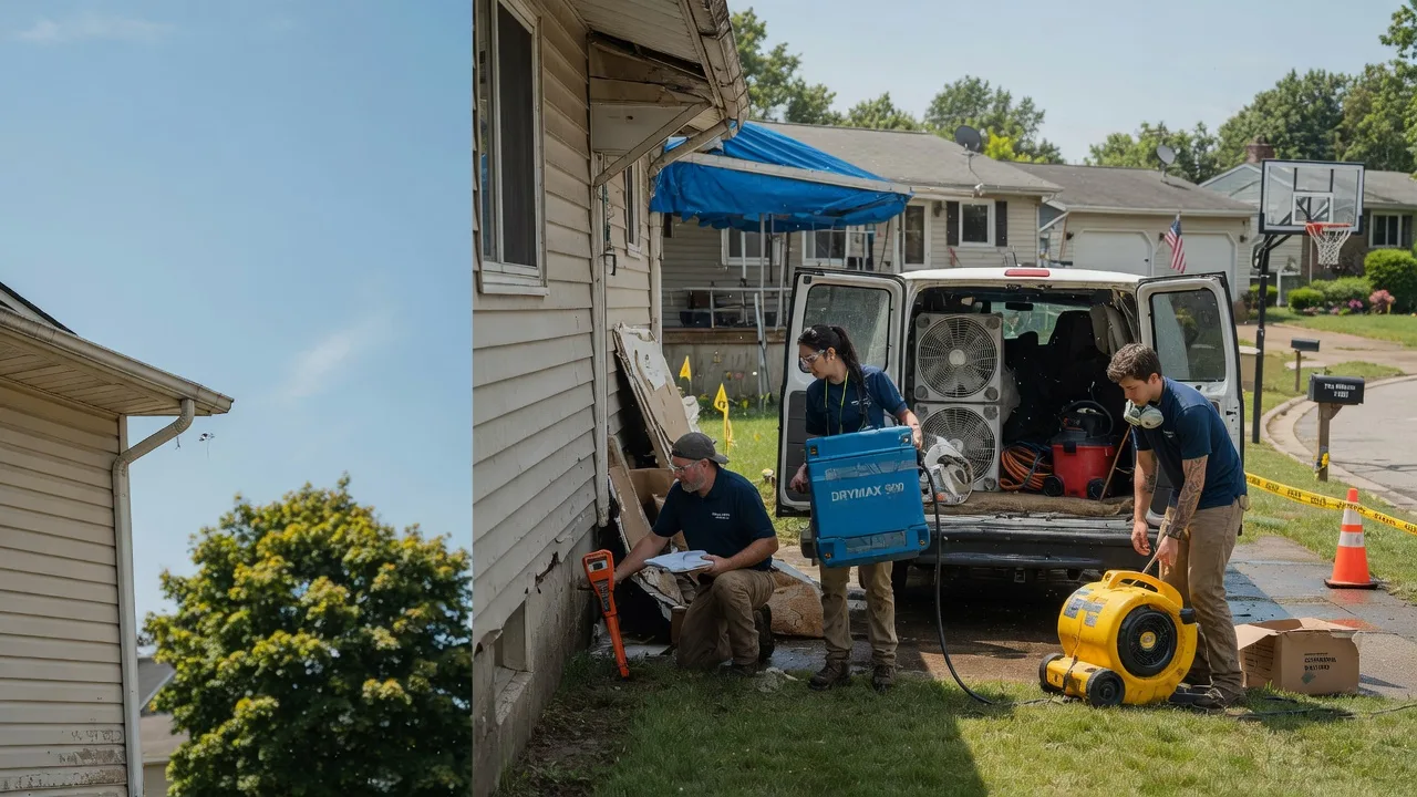 Ceiling Leak Cleanup in Houghton, MI near me